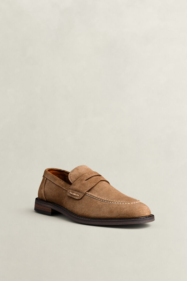 Lozham Loafer aus Veloursleder