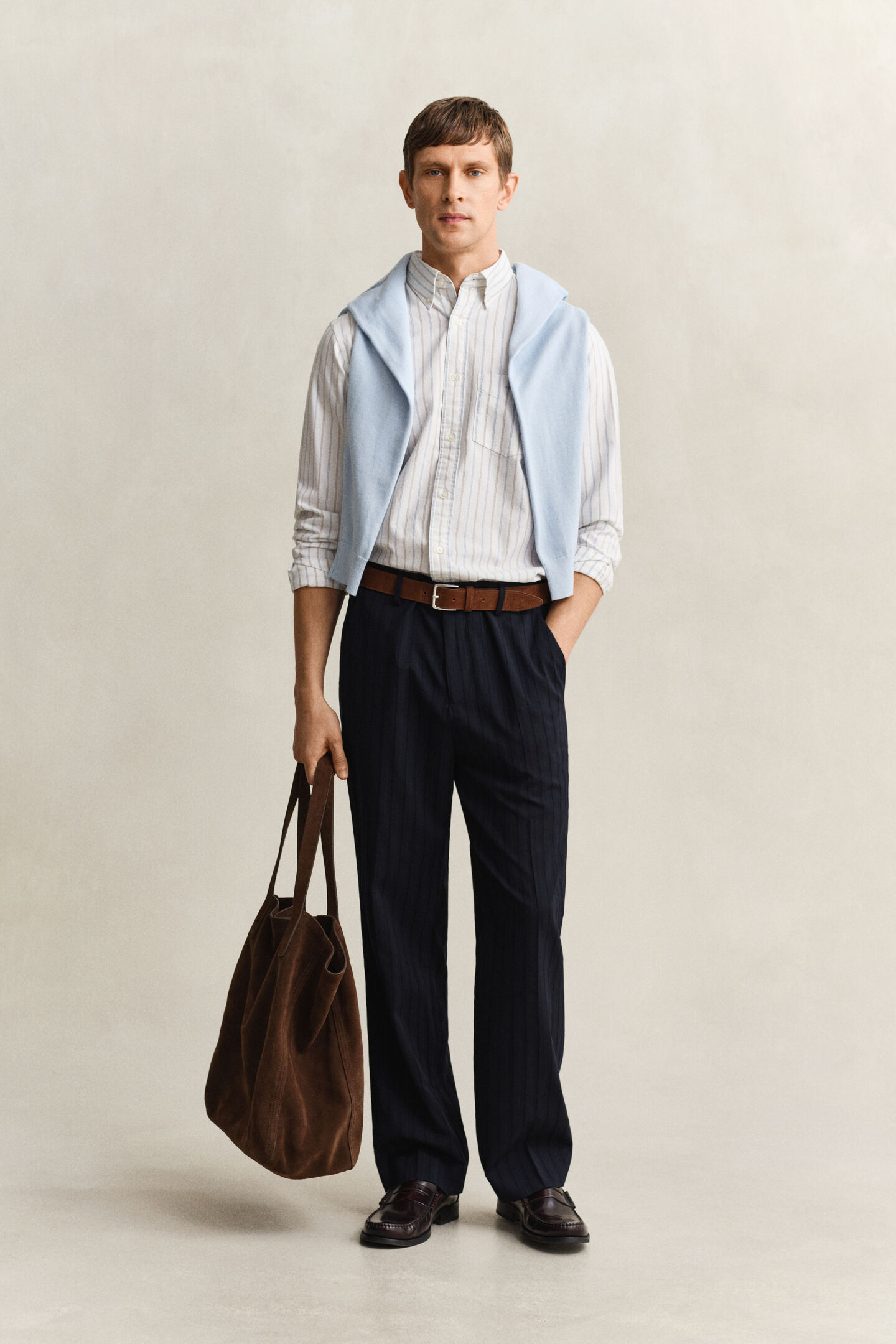 Classic Oxford-Hemd mit Streifen