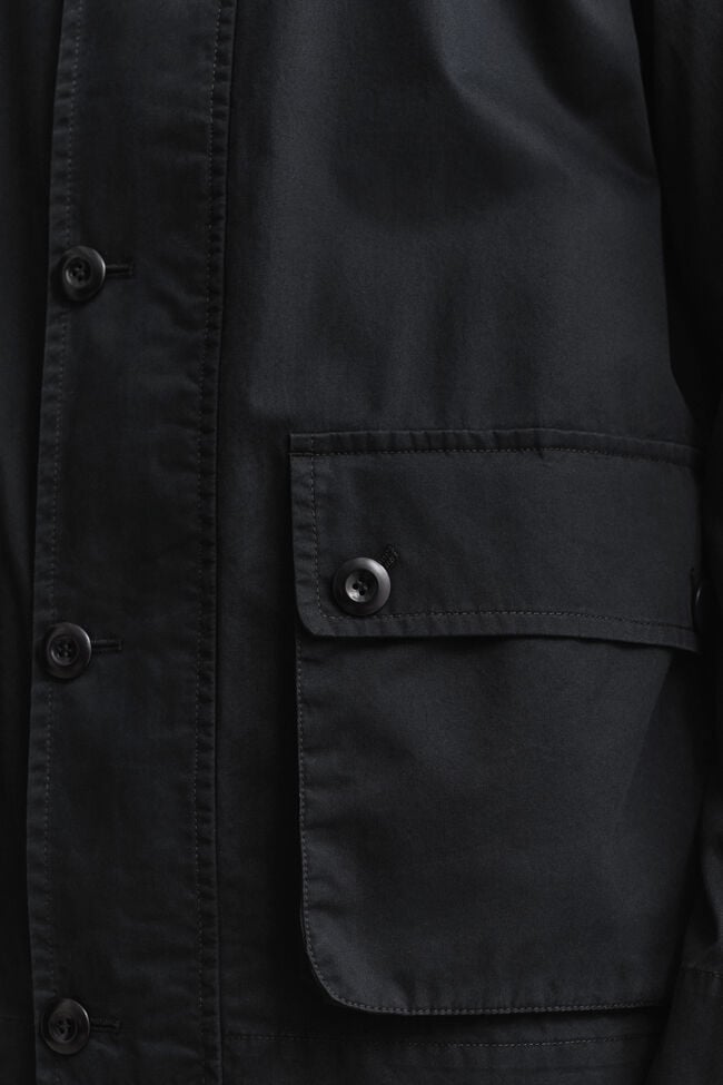 Decker-Jacke aus Baumwolle