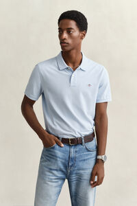 Regular Fit Shield Piqu&eacute; Poloshirt