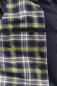 Kurzmantel aus Baumwollmischung