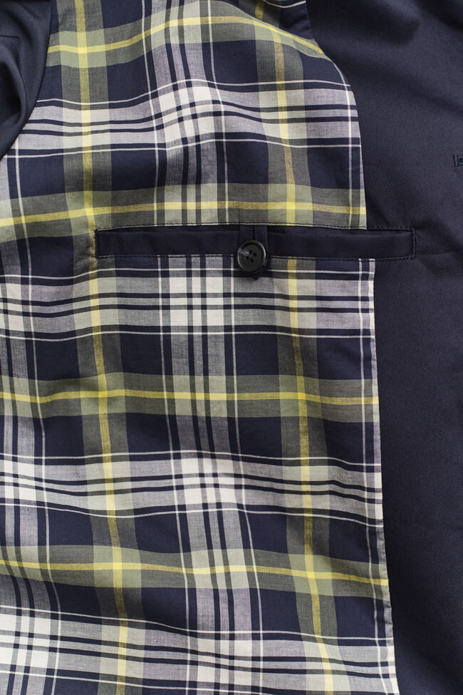 Kurzmantel aus Baumwollmischung