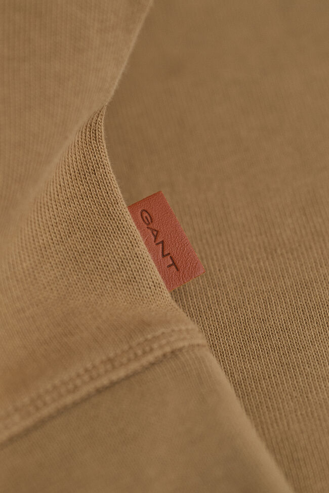 Sweatshirt mit Rei&szlig;verschlusskragen aus Romanit