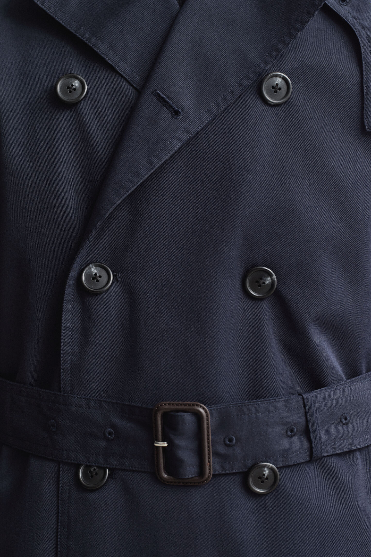 Trenchcoat aus Baumwollgemisch