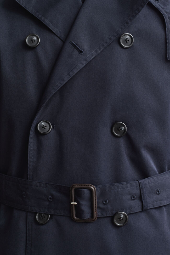 Trenchcoat aus Baumwollgemisch