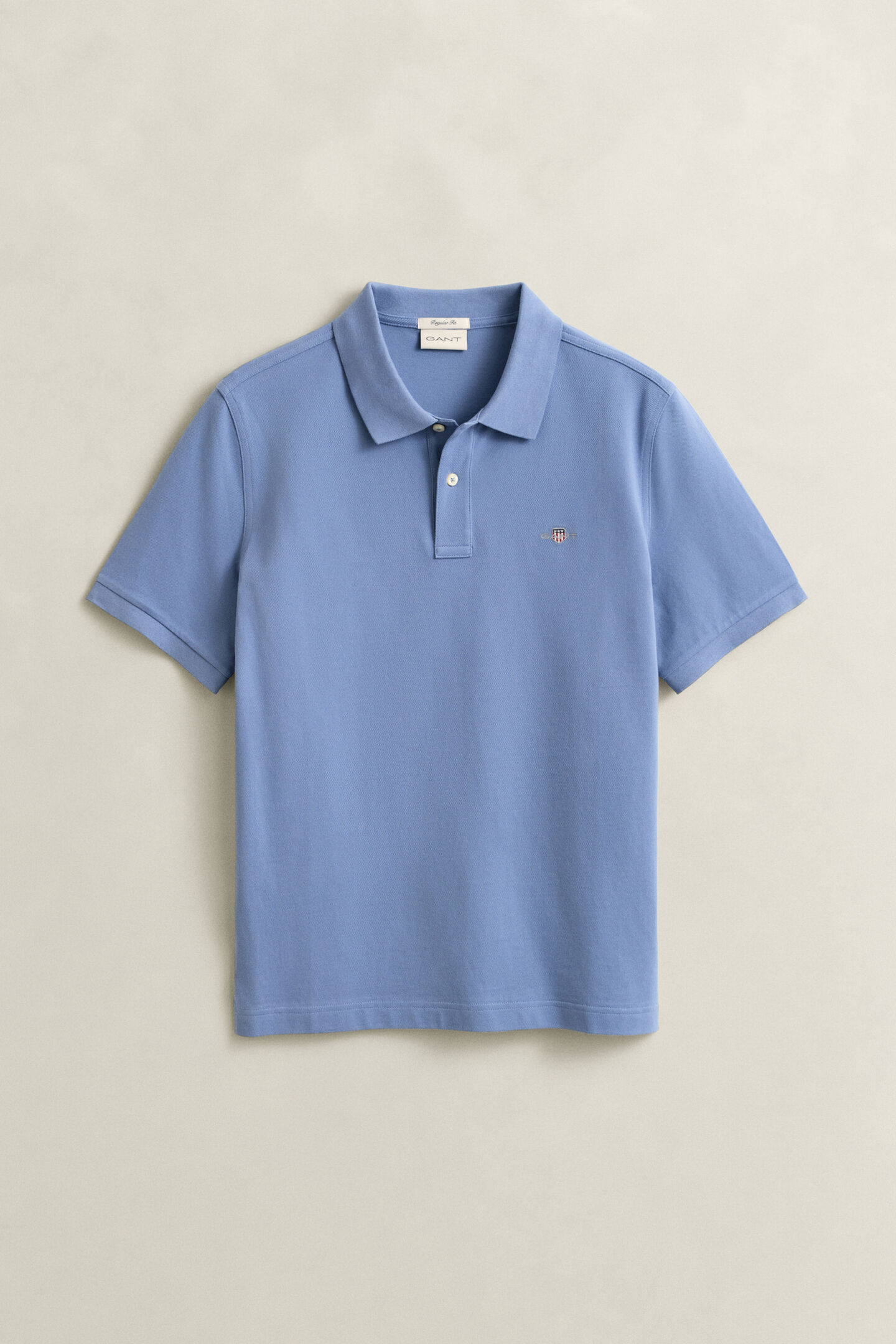 Regular Fit Shield Piqu&eacute; Poloshirt