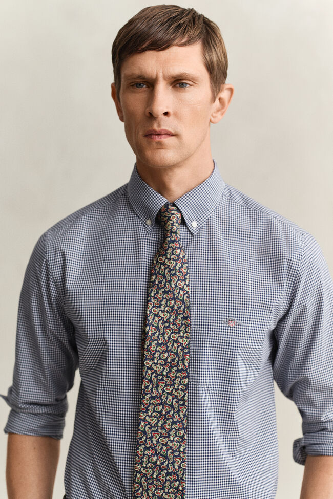 Gingham Classic Popeline Hemd