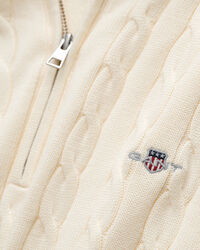 Zopfstrick Troyer aus Baumwolle