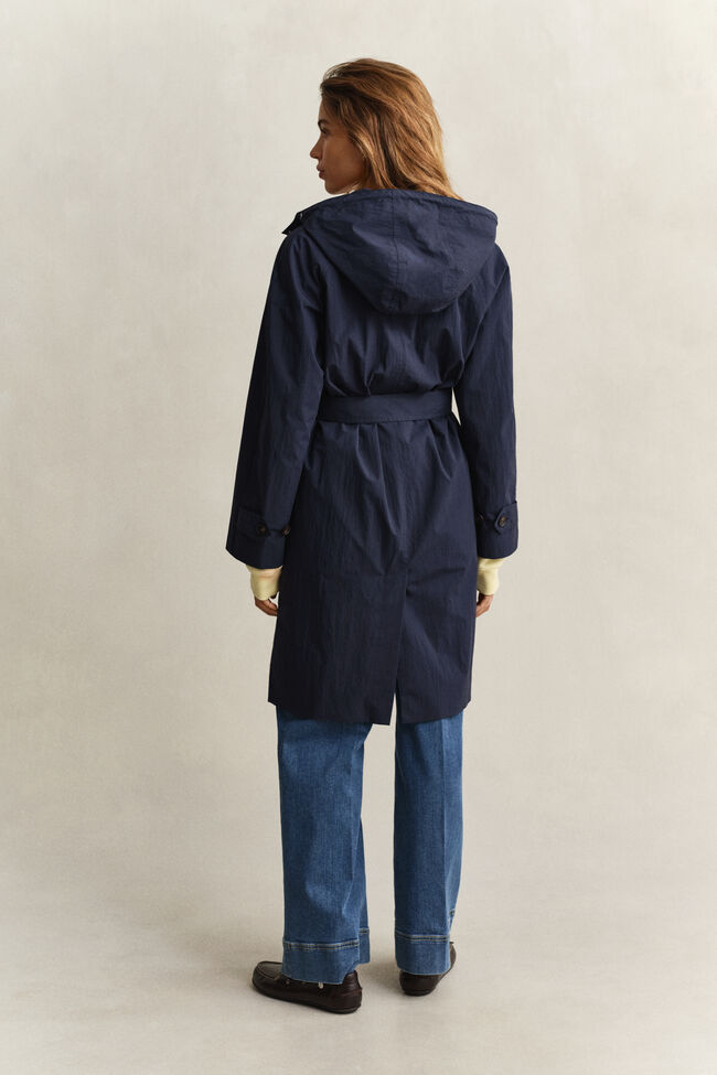 Windmantel mit G&uuml;rtel