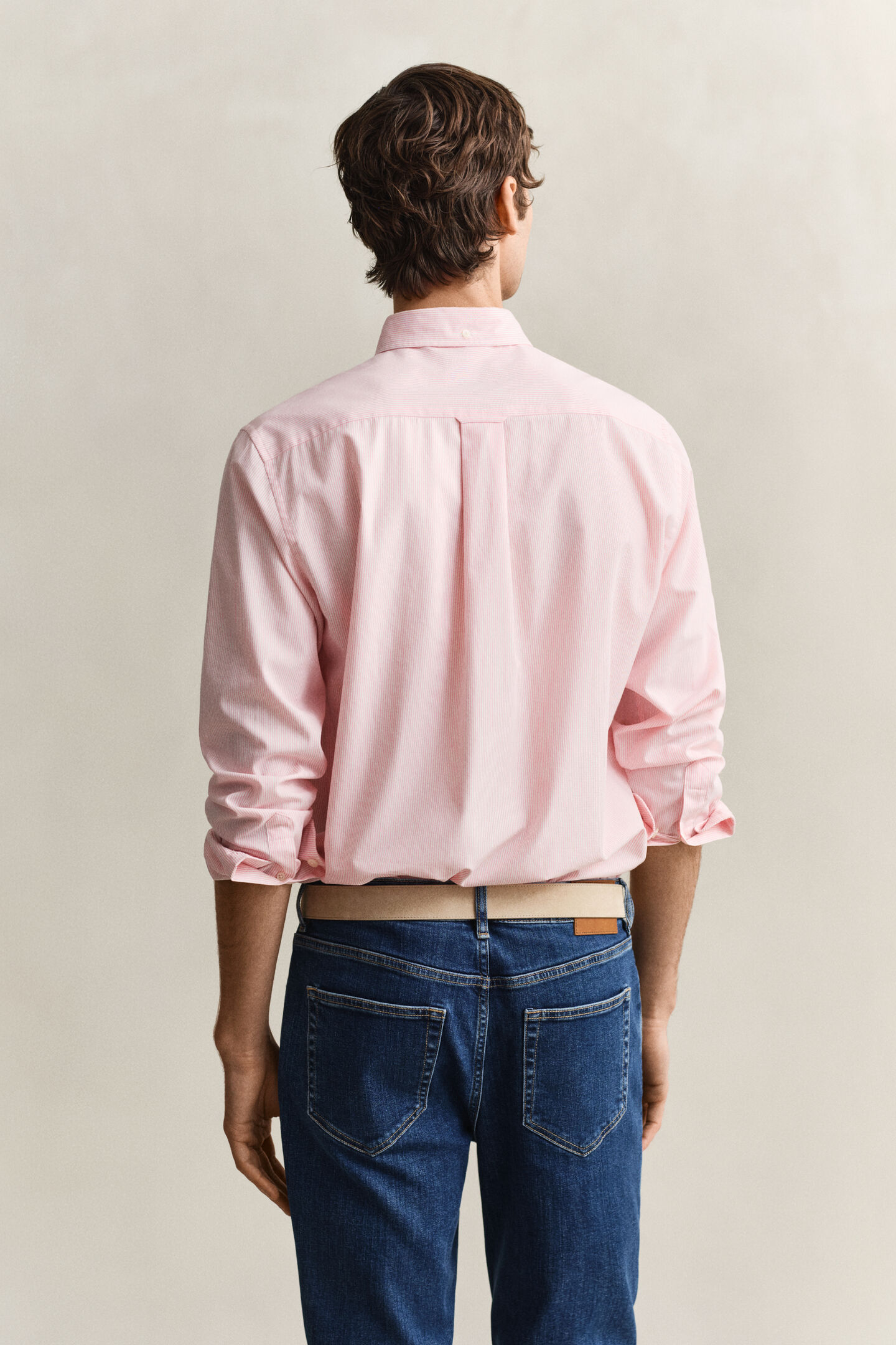 Banker Stripe Classic Popeline Hemd