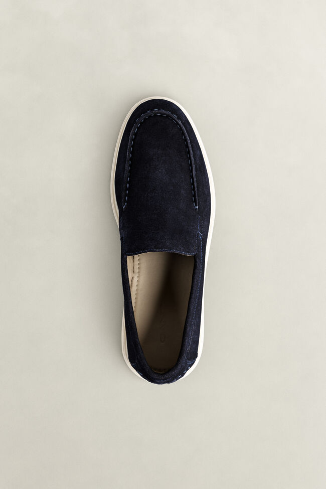 Boery Loafer aus Veloursleder