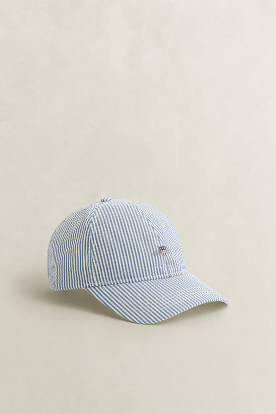 Seersucker Cap