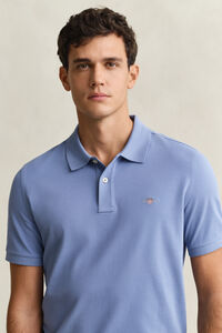 Regular Fit Shield Piqu&eacute; Poloshirt