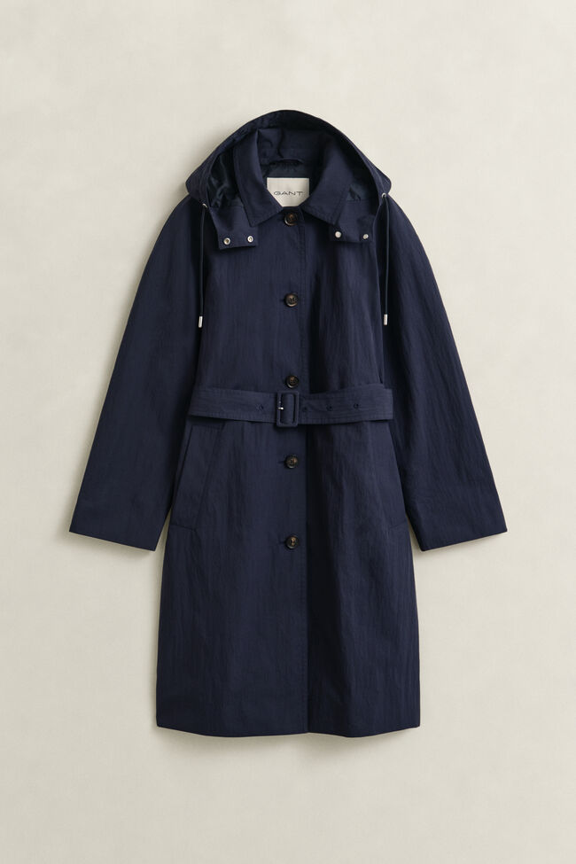 Windmantel mit G&uuml;rtel