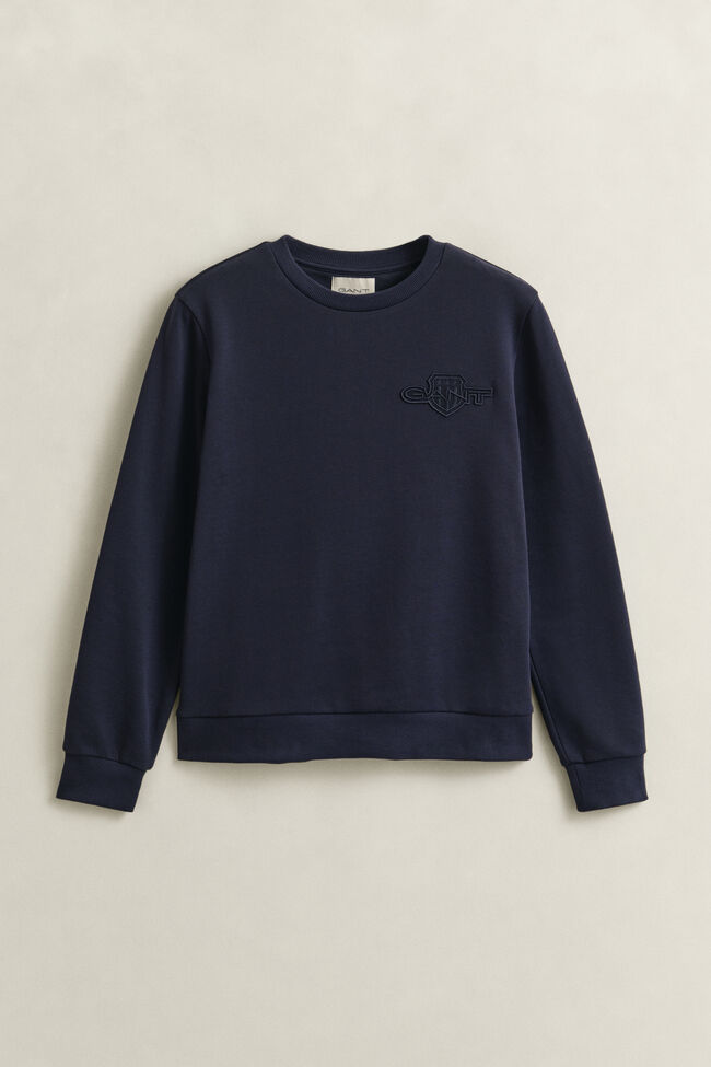 Tonal Shield Rundhals-Sweatshirt