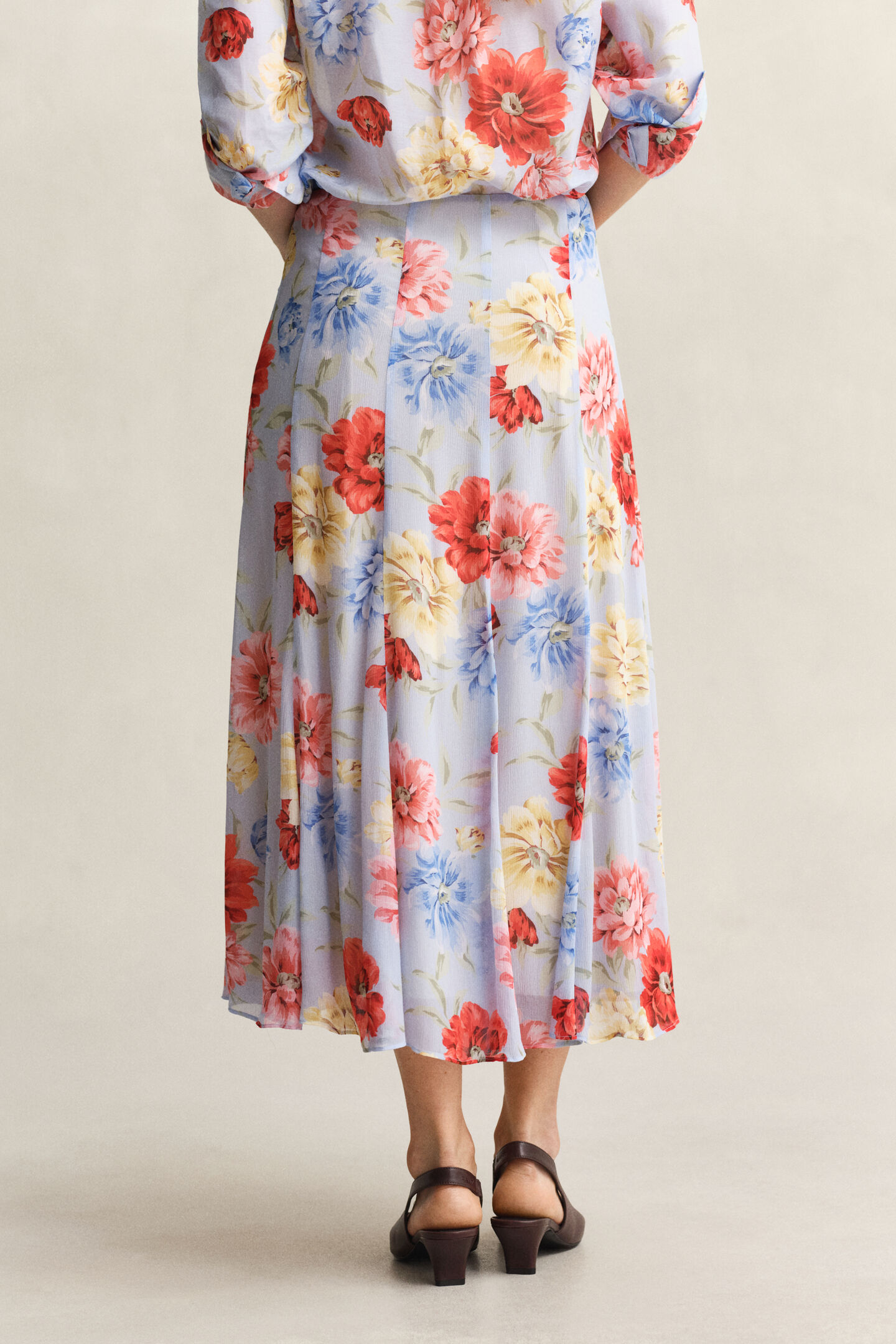 Rock mit Blumenprint