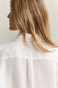 Relaxed Fit Leinen Bluse