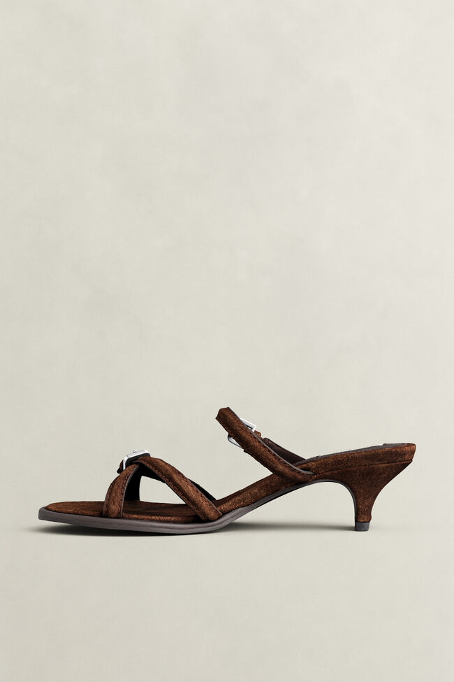 Talzy Sandale aus Veloursleder