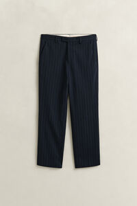 Tonal Pinstripe Anzughose