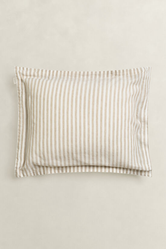 Cotton Linen Striped Kopfkissenbezug