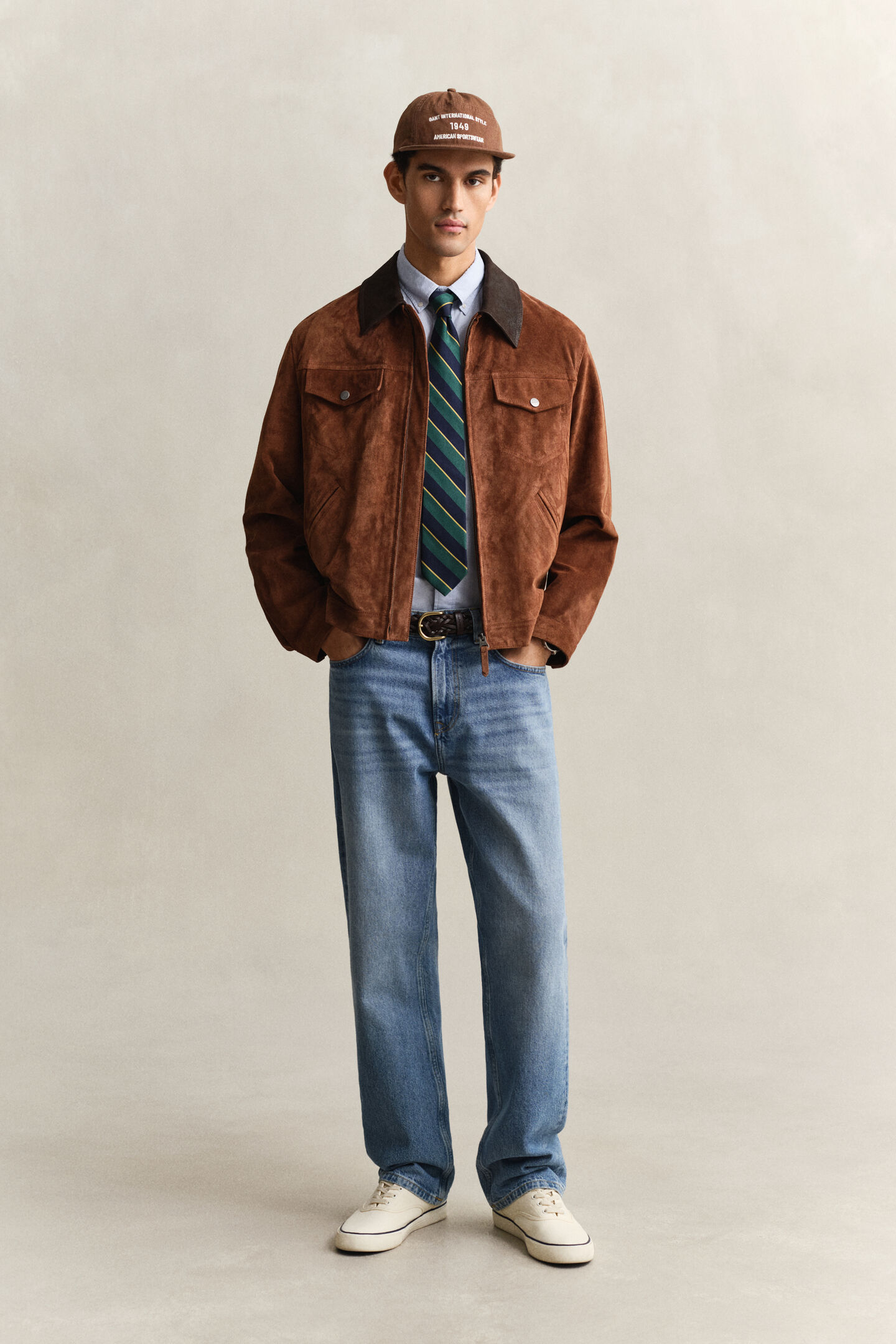 Classic Kurzarmhemd aus Popeline