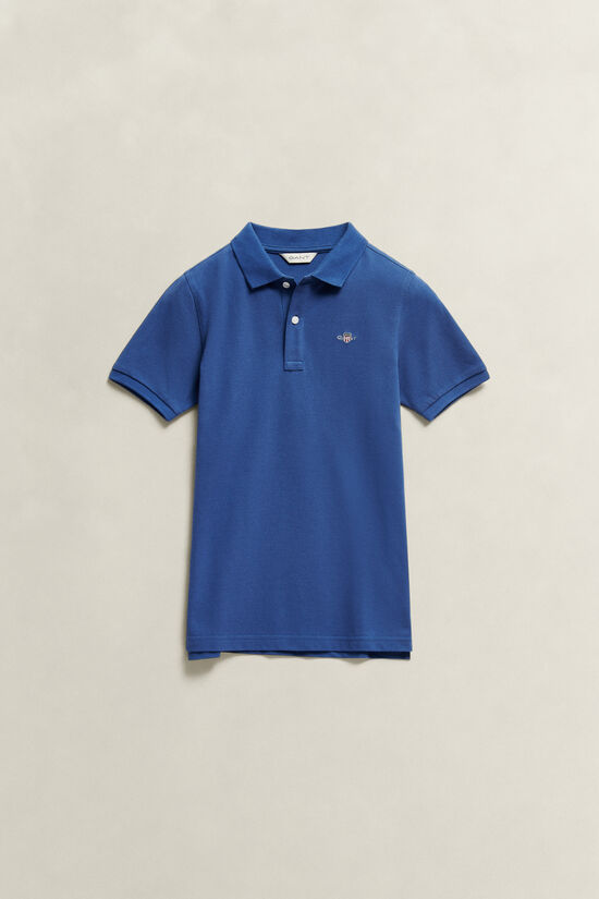 Teens Shield Piqu&eacute; Poloshirt