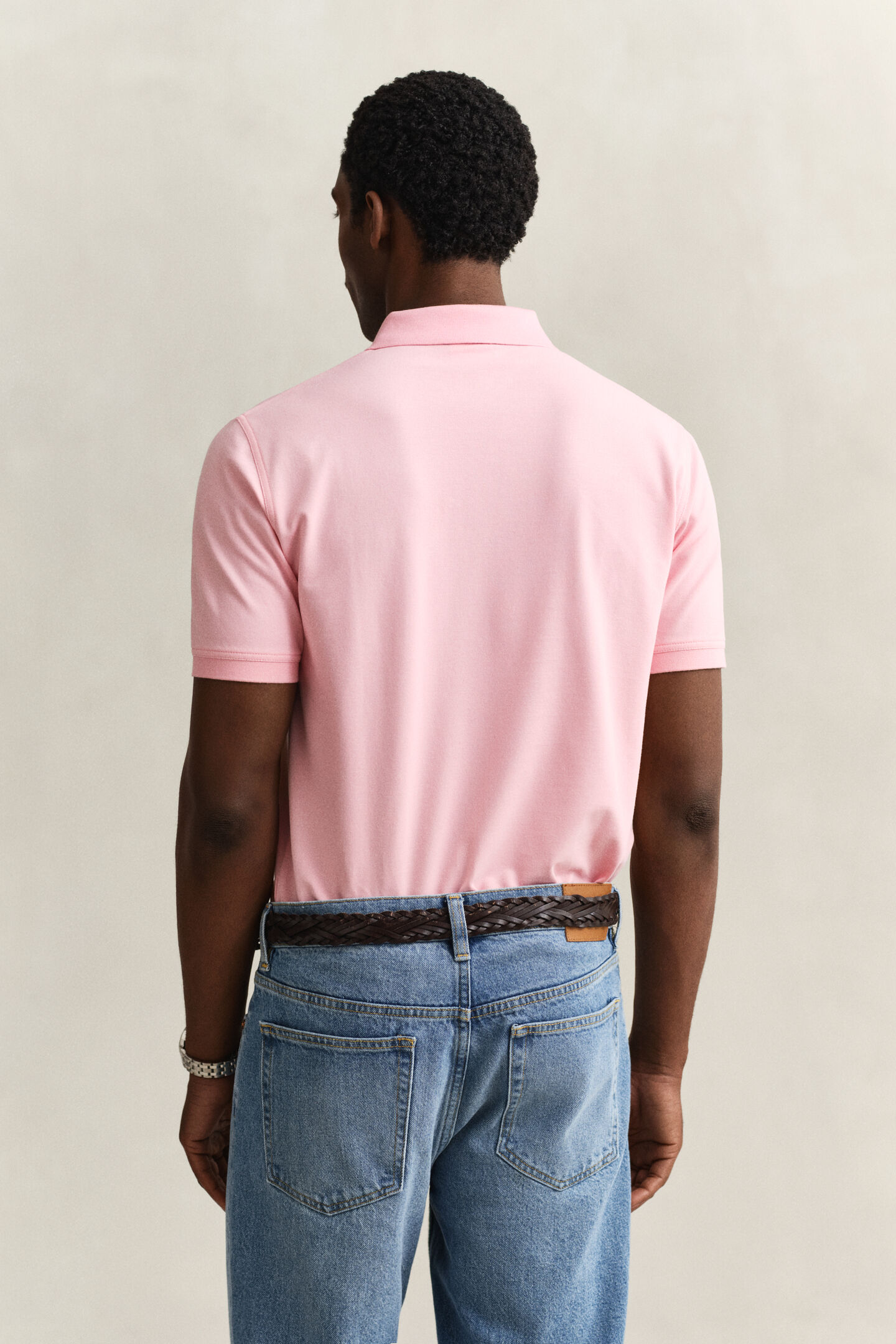 Kontrast Piqu&eacute; Poloshirt