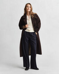 Leichte Rundhals-Strickjacke