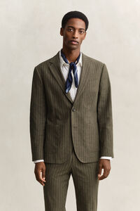 Anzugsakko mit Nadelstreifen