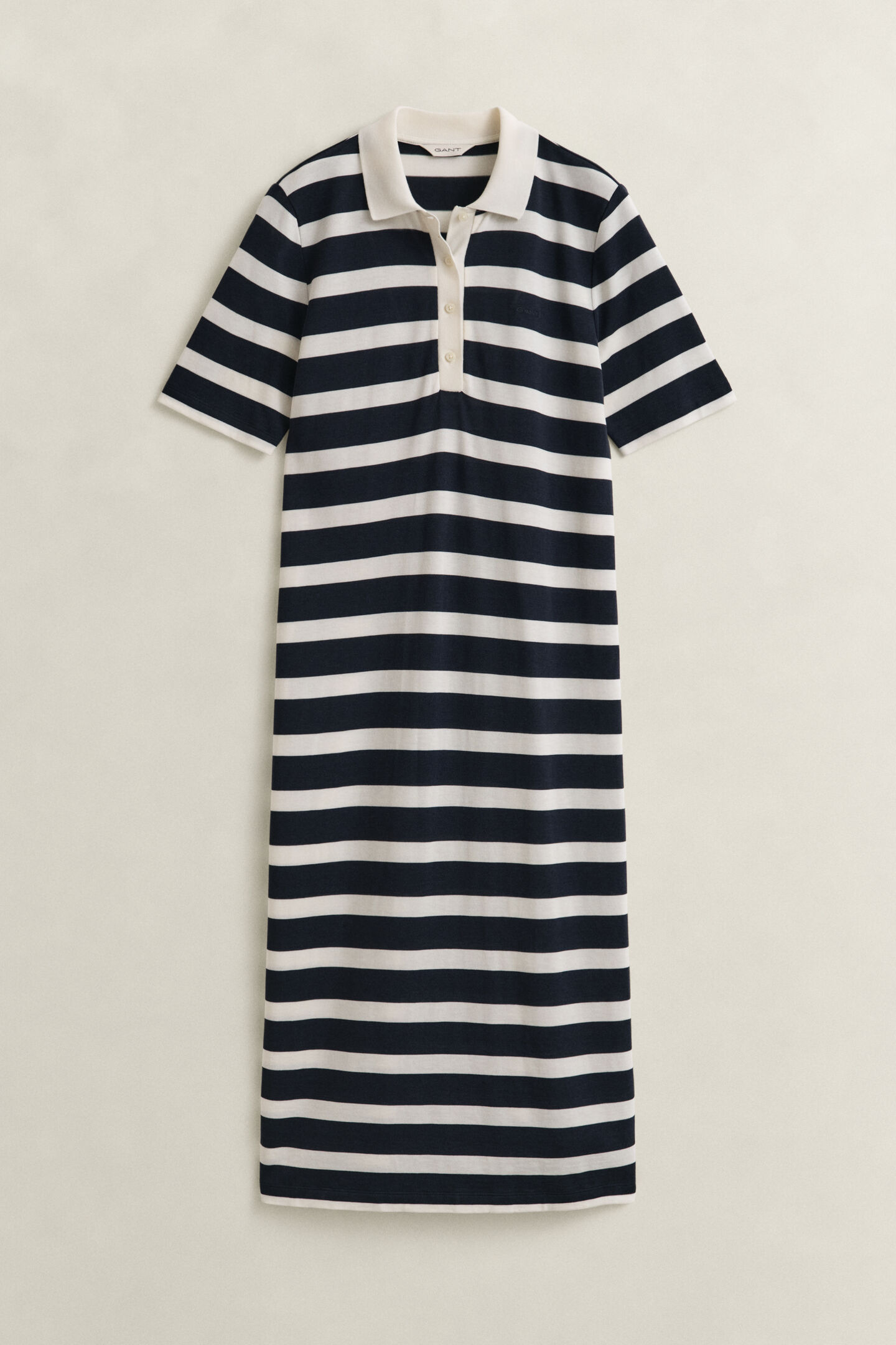 Polokleid mit Streifen