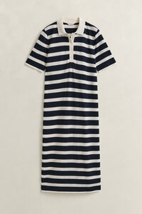 Polokleid mit Streifen