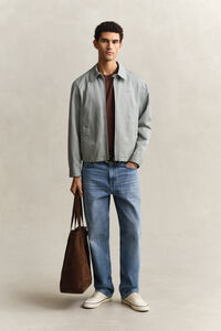 Windcheater Jacke aus Baumwolle