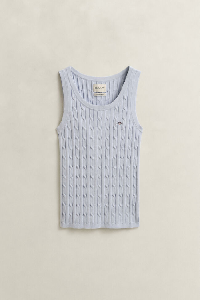 Zopfstrick Tanktop
