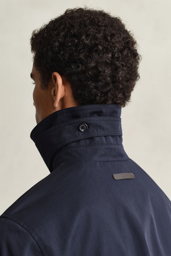 Trenchcoat aus Baumwollgemisch