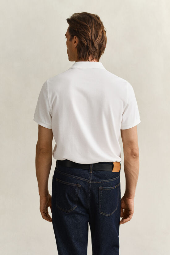 Regular Fit Shield Piqu&eacute; Poloshirt