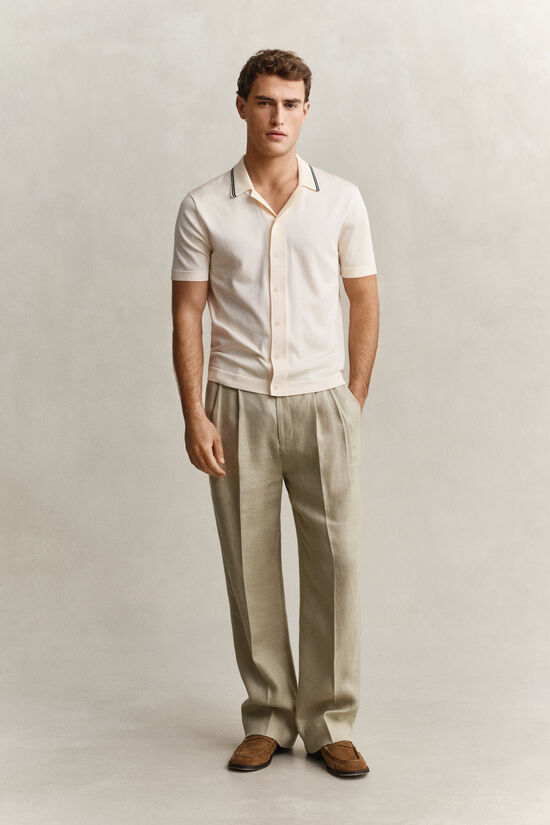 Anzughose aus Leinen