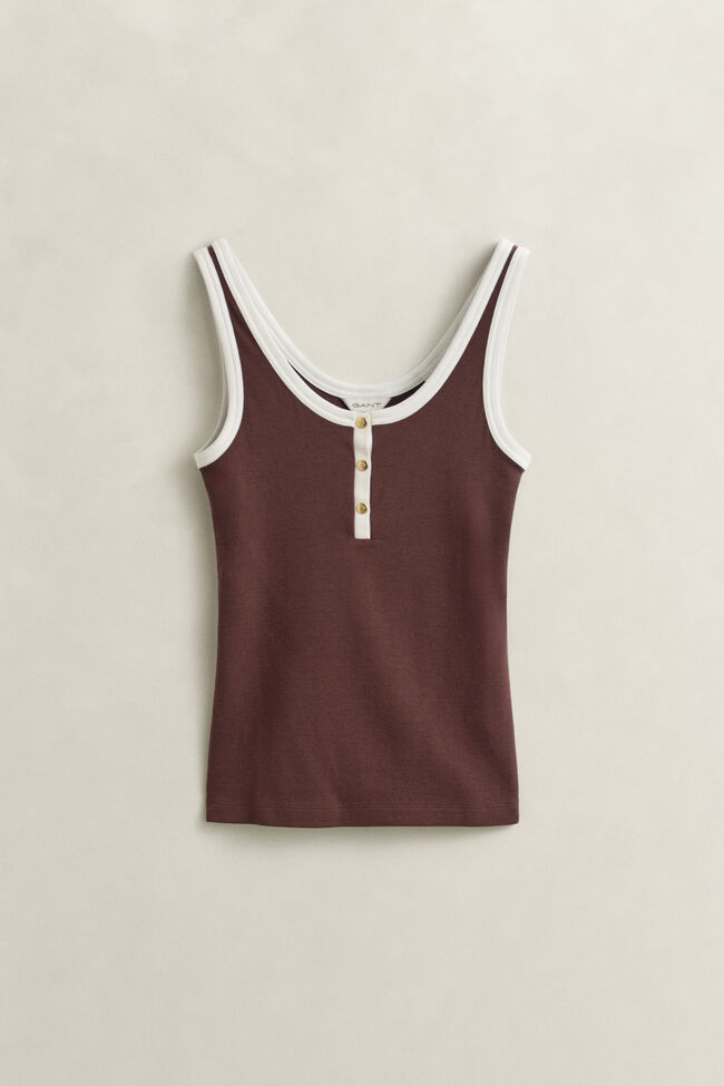 Geripptes Tanktop