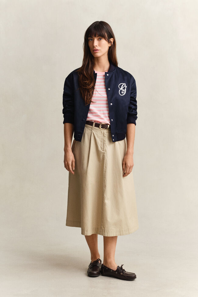 Shield T-Shirt mit Streifen