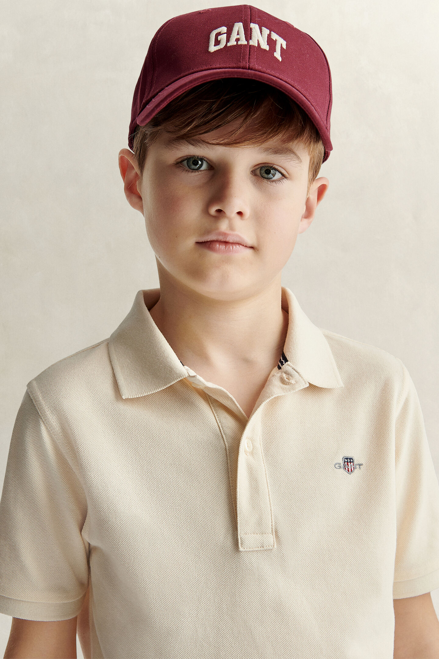 Teens Shield Piqu&eacute; Poloshirt