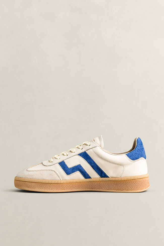 Cuzima Sneaker aus Glatt- und Veloursleder