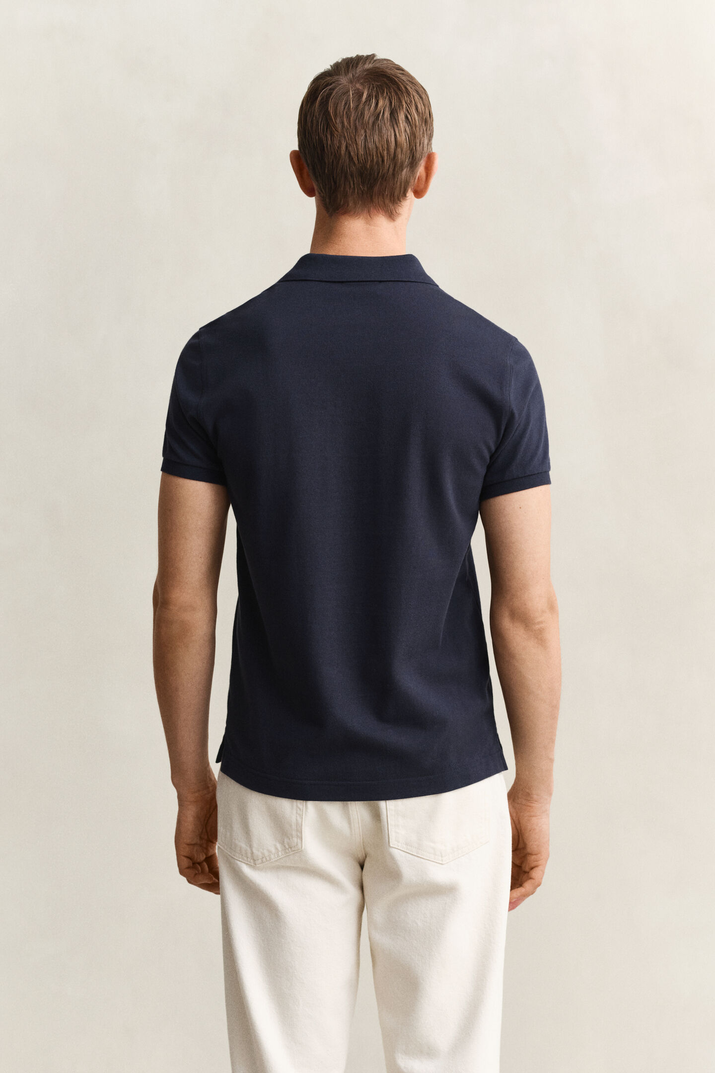 Slim Fit Archive Shield Piqu&eacute; Poloshirt