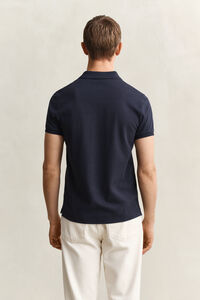 Slim Fit Archive Shield Piqu&eacute; Poloshirt