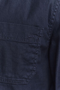 Hemdjacke aus Leinenmischung