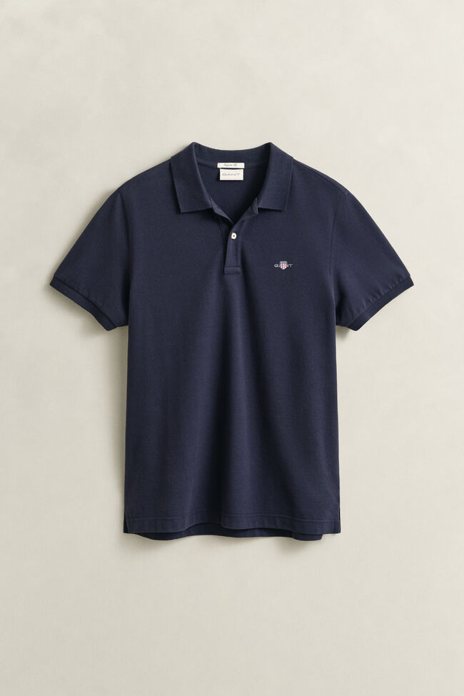 Regular Fit Shield Piqu&eacute; Poloshirt