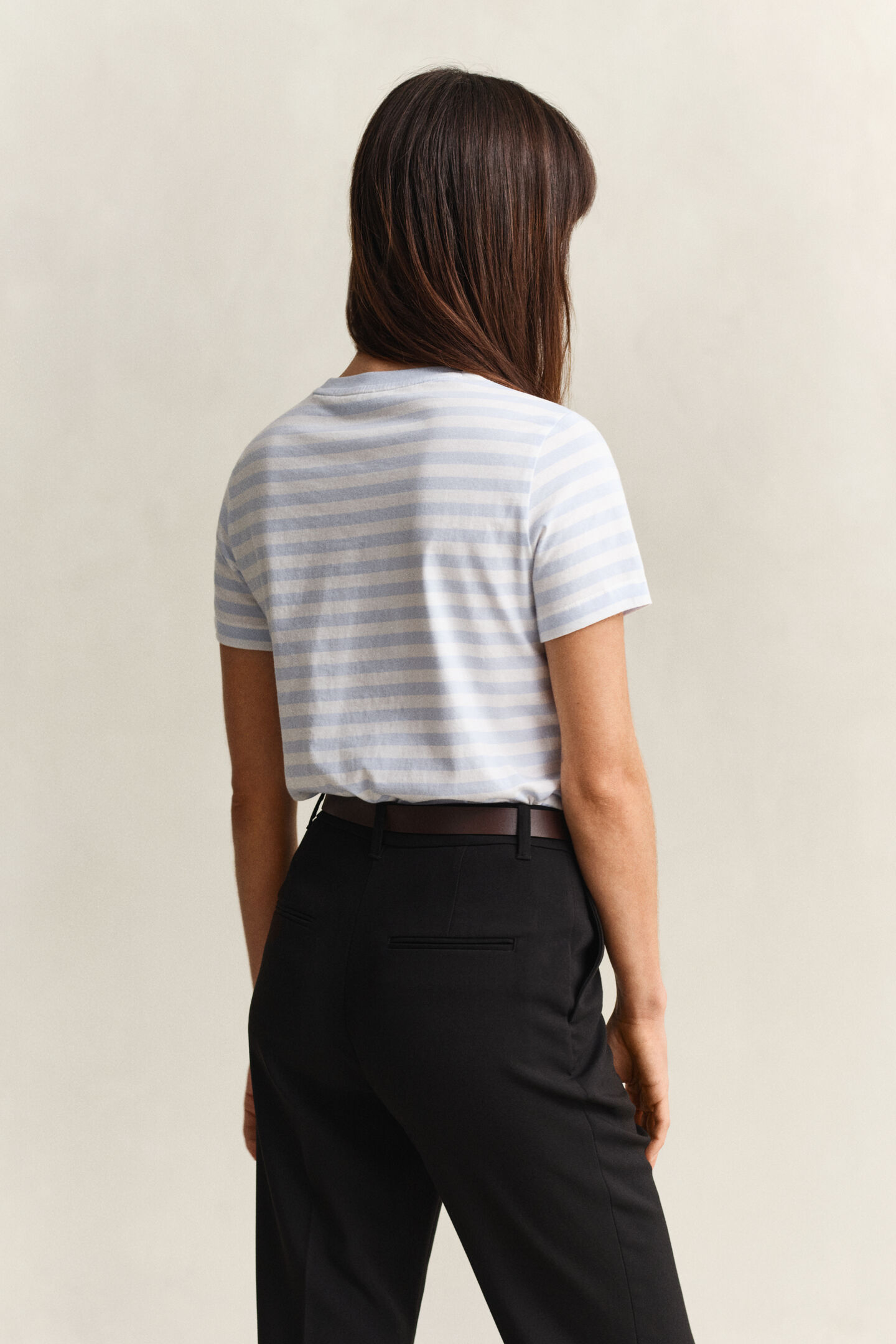 Shield T-Shirt mit Streifen