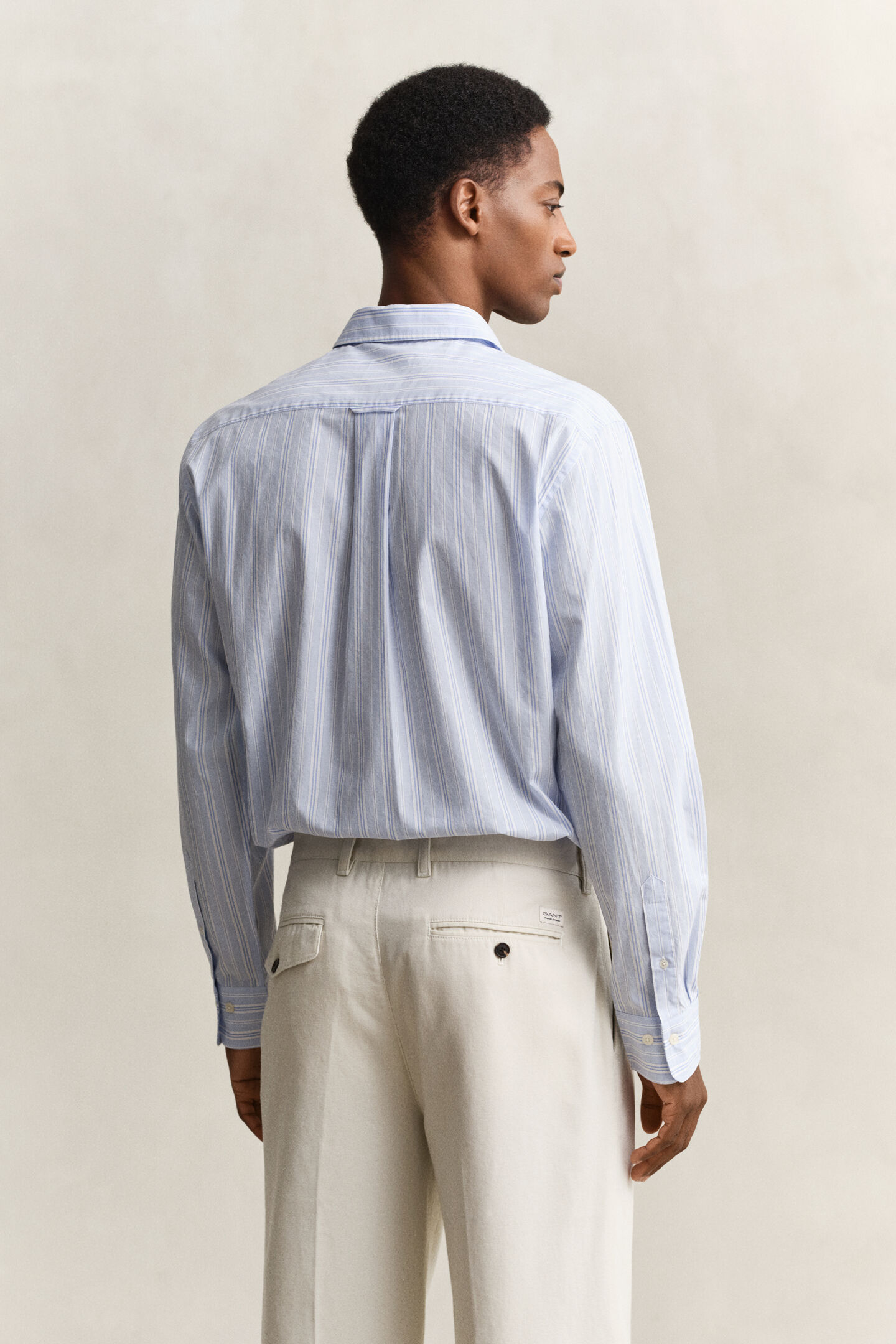 Regular Fit Hemd mit Dobby-Streifen