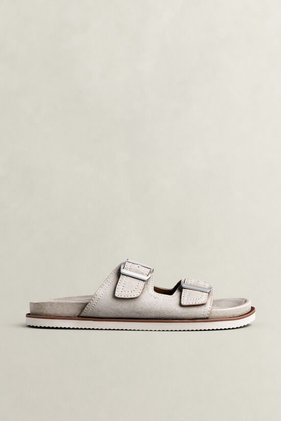 Fairfro Sandale aus Veloursleder