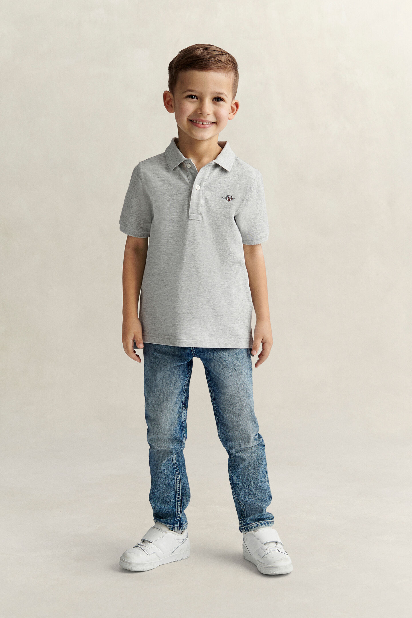 Kids Shield Piqu&eacute; Poloshirt