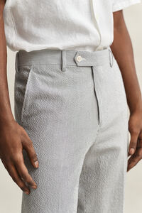 Seersucker Anzughose