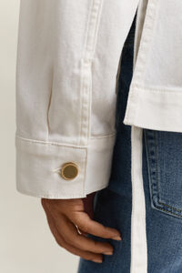 Jeansjacke zum Binden